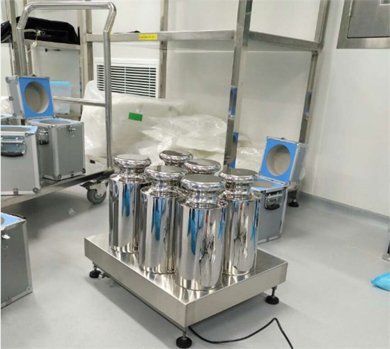 賽多利斯Midrics臺(tái)秤砝碼校正中