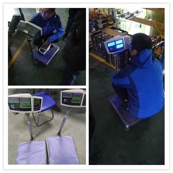 普瑞遜電子秤維修現(xiàn)場