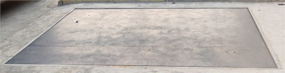 5T不銹鋼地磅平臺秤