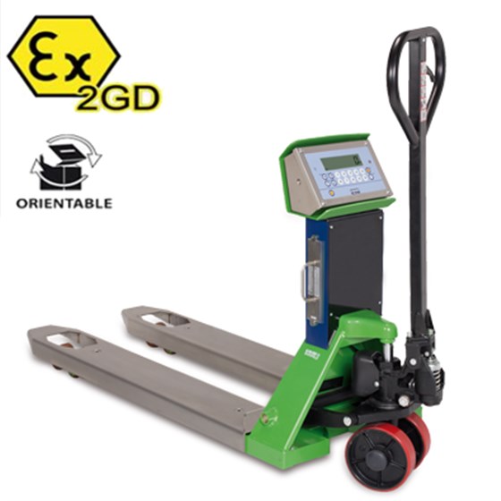 TPWX2GD防爆手動搬運車秤1