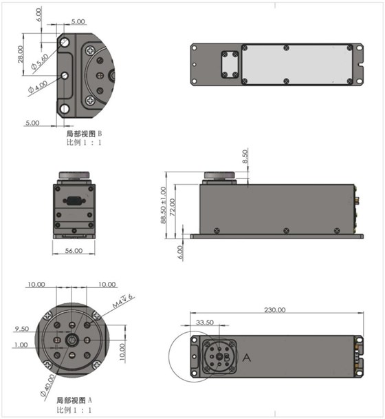 JZ-L稱(chēng)重模塊尺寸