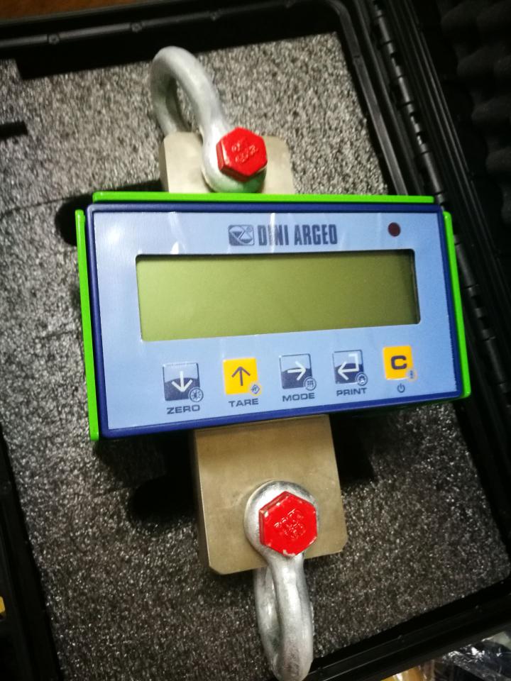 意大利狄納喬進口10噸電子吊鉤秤實拍