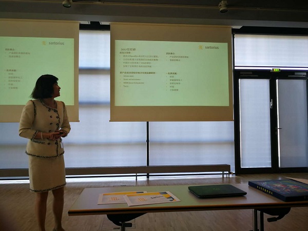 賽多利斯大中華區(qū)銷售、市場及服務(wù)總監(jiān) 盧莉瓊