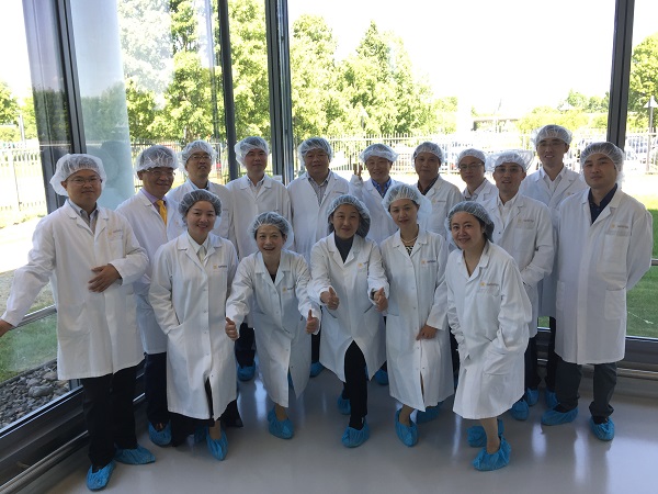 賽多利斯工廠內(nèi)參觀