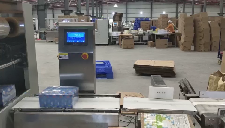 盒裝抽紙檢重秤-