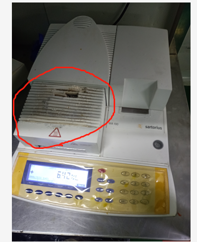 MA100水分測(cè)定儀維修