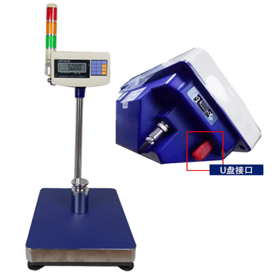 U盤存儲電子秤