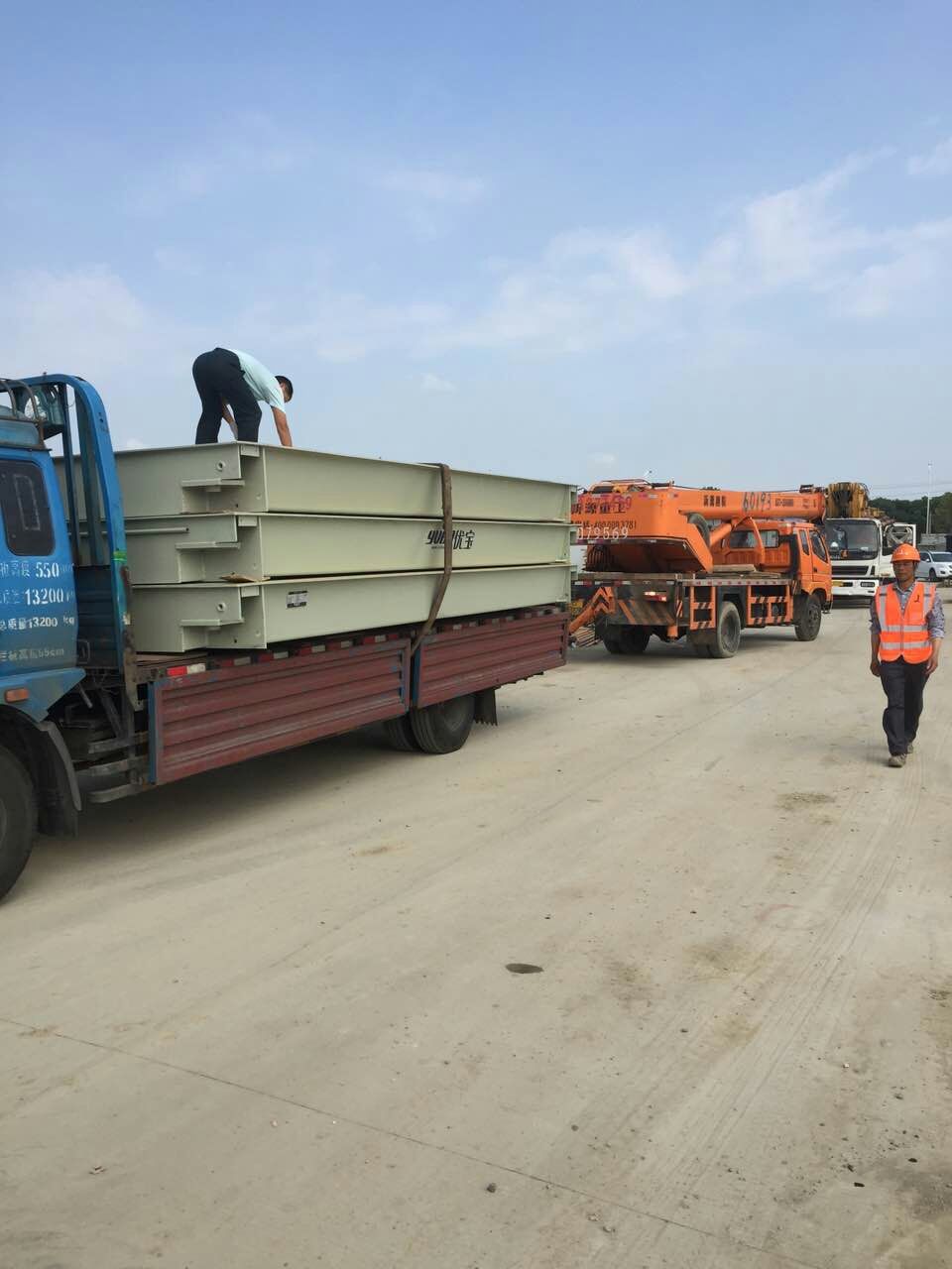 汽車衡安裝現場